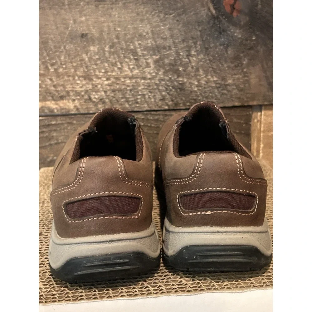 Red Wing Shoes Women 6 D Brown Comfort Pro Safety Toe Slip On Oil Resistant Work